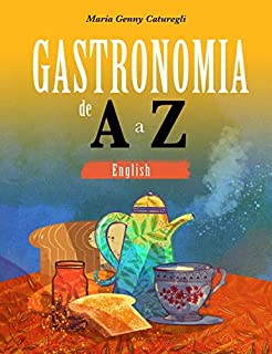 Livro Gastronomia de A à Z: inglês