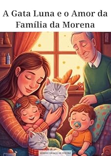 Livro A Gata Luna e o Amor da Família da Morena