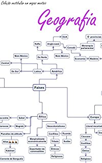 Livro Geografia (Coleção vestibular em mapas mentais)