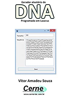 Livro Gerador aleatório de DNA Programado no Lazarus
