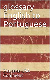 Livro glossary English to Portuguese