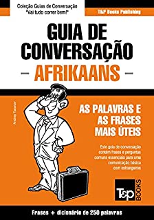 Livro Guia de Conversação Português-Afrikaans e mini dicionário 250 palavras