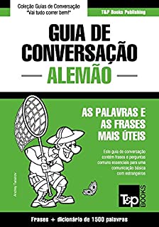 Livro Guia de Conversação Português-Alemão e dicionário conciso 1500 palavras