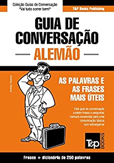 Livro Guia de Conversação Português-Alemão e mini dicionário 250 palavras