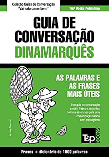 Livro Guia de Conversação Português-Dinamarquês e dicionário conciso 1500 palavras