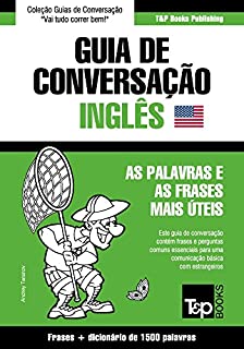 Livro Guia de Conversação Português-Inglês e dicionário conciso 1500 palavras