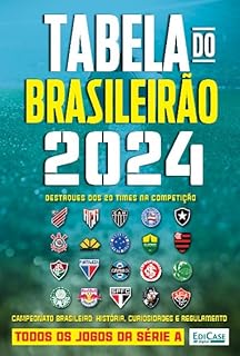 Livro Guia Tabela do Brasileirão 2024