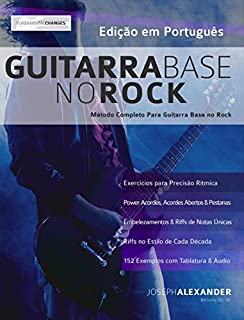 Livro Guitarra Base no Rock: Domine Solos com Arpejos na Guitarra Jazz