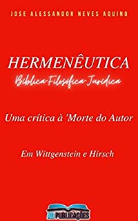 Livro HERMENÊUTICA: Uma crítica à 'Morte do Autor'
