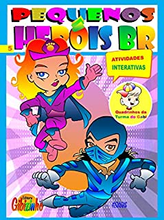 Livro PEQUENOS HERÓIS BR - 05: APRENDA BRINCANDO