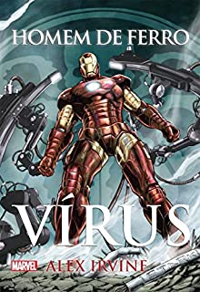Livro Homem de ferro - vírus (Marvel)