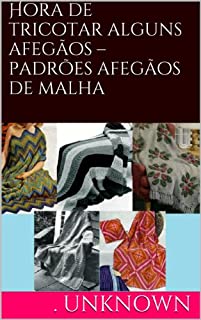 Livro Hora de tricotar alguns afegãos - padrões afegãos de malha