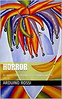Livro Horror: As noites sem dormir e a escuridão que os cerca. (Portoghese Livro 6)