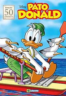 Livro HQ Disney Pato Donald Ed. 50