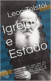 Livro Igreja e Estado: Por Leon Tolstói