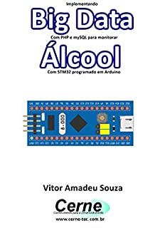 Implementando Big Data Com PHP e mySQL para monitorar Álcool Com STM32 programado em Arduino