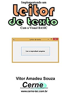 Livro Implementando um Leitor de texto Com o Visual Basic