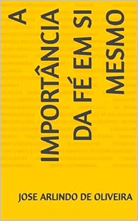 Livro A importância da fé em si mesmo