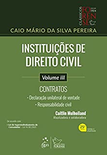 Livro Instituições de Direito Civil - Contratos - Vol. III