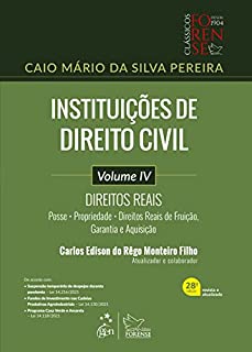 Livro Instituições de Direito Civil - Direitos Reais - Vol. IV