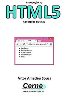 Introdução ao HTML5 Aplicações práticas