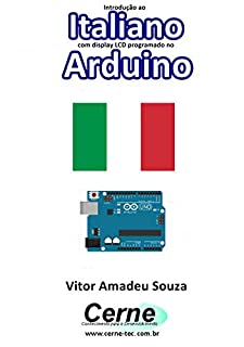 Livro Introdução ao Italiano com display LCD programado no  Arduino