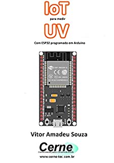 Livro IoT para medir  UV Com ESP32 programado em Arduino