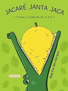 Livro Jacaré janta jaca