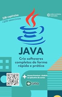 Livro Java - Crie softwares completos de forma rápida e prática