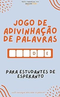 Livro Jogo de adivinhação de palavras para estudantes de esperanto: Aprenda brincando! Aprenda novas palavras e divirta-se | Compatível com todas as versões do Kindle (Esperanto fácil! Livro 3)