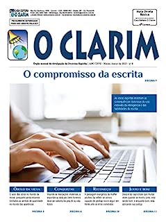 Livro Jornal O Clarim: março de 2023