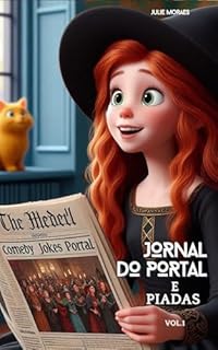 Livro Jornal do Portal e Piadas - Vol.1 (Coleção A Magia do Portal Celta)