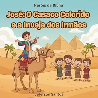 Livro José: O Casaco Colorido e a Inveja dos Irmãos: Uma história bíblica infantil sobre inveja, fé e perdão (Heróis da Bíblia)