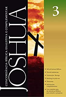 Livro Joshua Concordância Bíblica Exaustiva e Complementar Volume 3 (Série 1 - N à S)
