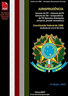 Livro JURISPRUDÊNCIA (STF - STJ - TST - TSE) e CF de 1988