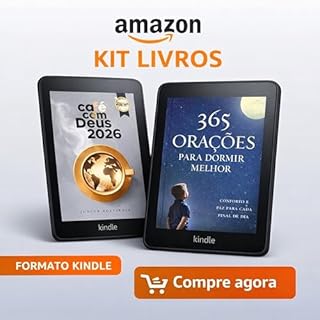 Kit Devocional Digital 2026: Café com Deus Pai + 365 Orações para Dormir Melhor (Kindle)