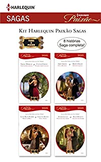 Livro Kit Fama & Poder: Harlequin Paixão Sagas