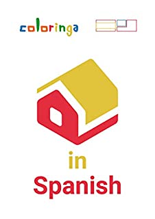 Livro Learn 100+ House Words in Spanish: Coloringa