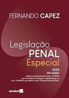 Livro Legislação Penal Especial - 20ª Edição 2025