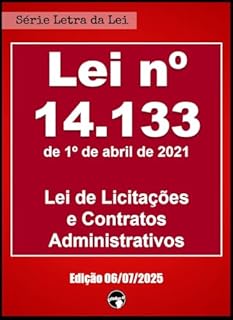 Livro LEI Nº 14.133 - Lei de Licitações e Contratos Administrativos