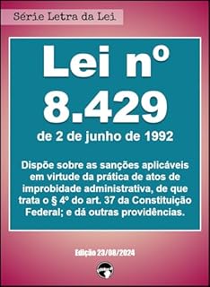 Livro LEI Nº 8.429 - Lei de Improbidade Administrativa