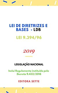 Livro Lei de Diretrizes e Bases – Lei 9.394/96 - LDB: Atualizada - 2019