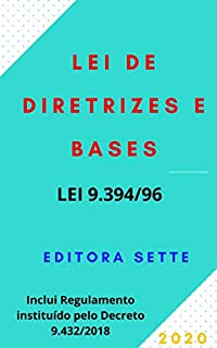 Livro Lei de Diretrizes e Bases - Lei 9.394/96 - LDB: Atualizada - 2020