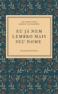 Livro Eu já nem lembro mais seu nome