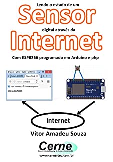 Livro Lendo o estado de um Sensor digital através da Internet Com ESP8266 programado em Arduino e php