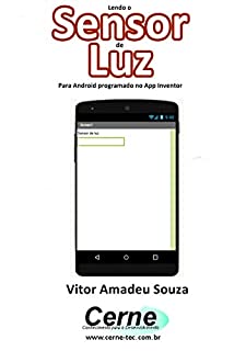 Livro Lendo o Sensor  de Luz Programado no App Inventor