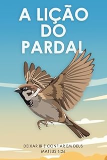 Livro A lição do pardal: Deixar ir e confiar em Deus Mateus 6:26 (Atracção Espiritual)