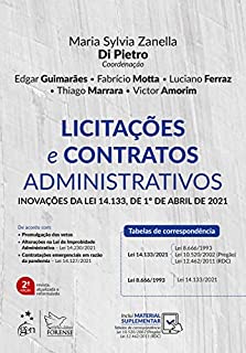 Livro Licitações e Contratos Administrativos: Inovações da Lei 14.133, de 1º de Abril de 2021