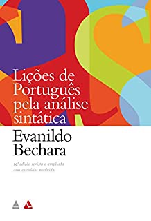 Livro Lições de Português pela Análise Sintática