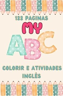 Livro Livrinho de atividades e colorir o alfabeto